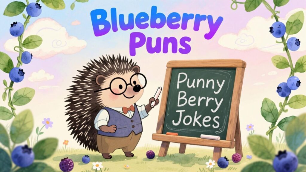 Blueberry Puns