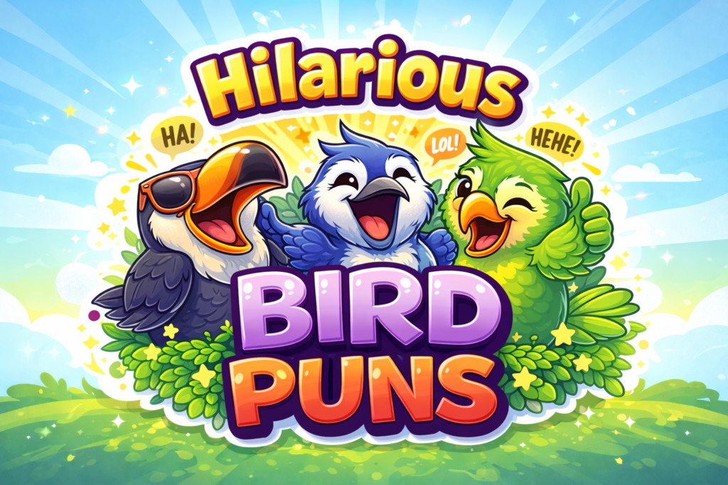 300 Hilarious Bird Puns and Jokes to Spread Joy