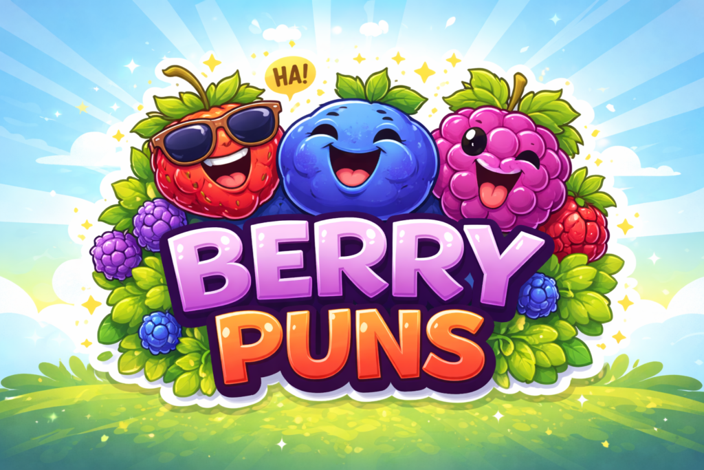 Berry Puns: 200 Fun and Playful Jokes to Brighten Your Day
