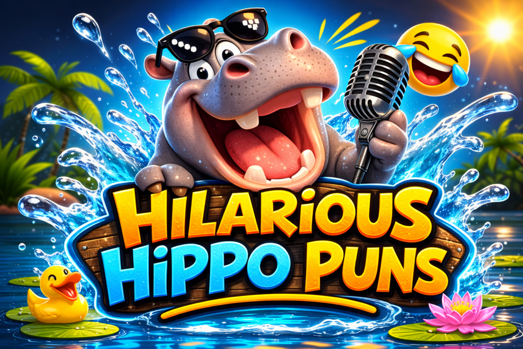 150 Hilarious Hippo Puns to Make You Laugh Out Loud