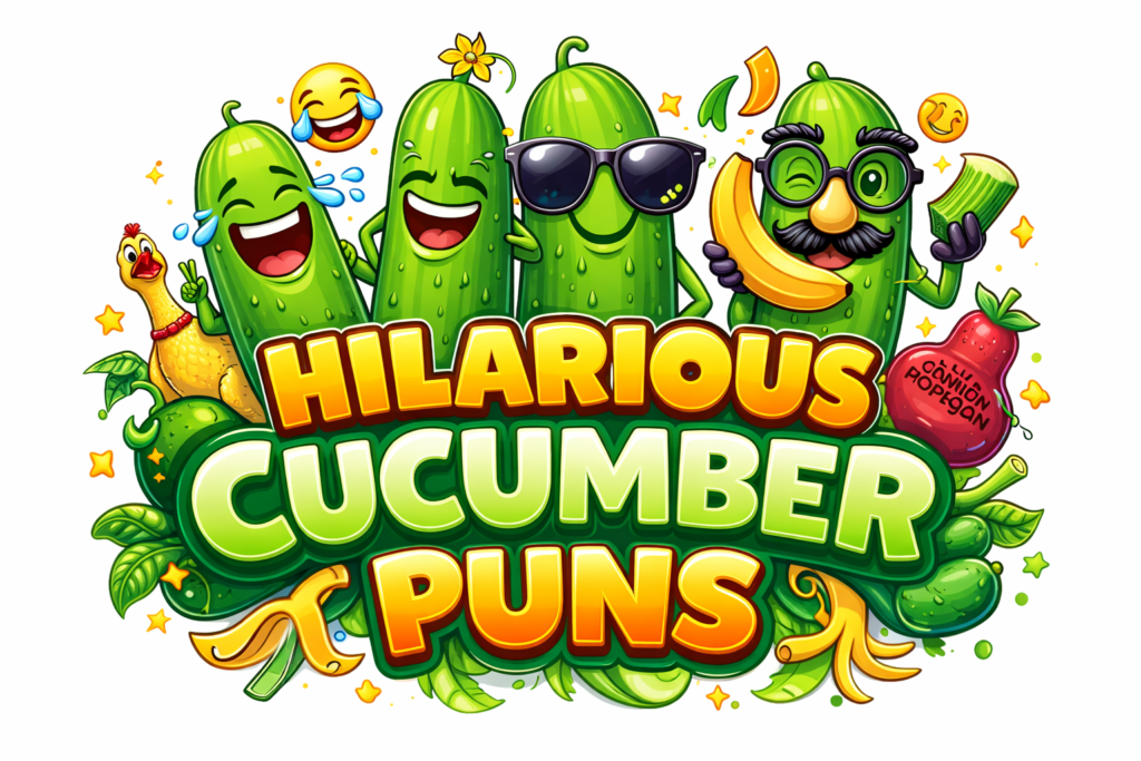 100 Hilarious Cucumber Puns to Make You Laugh and Lighten Your Day