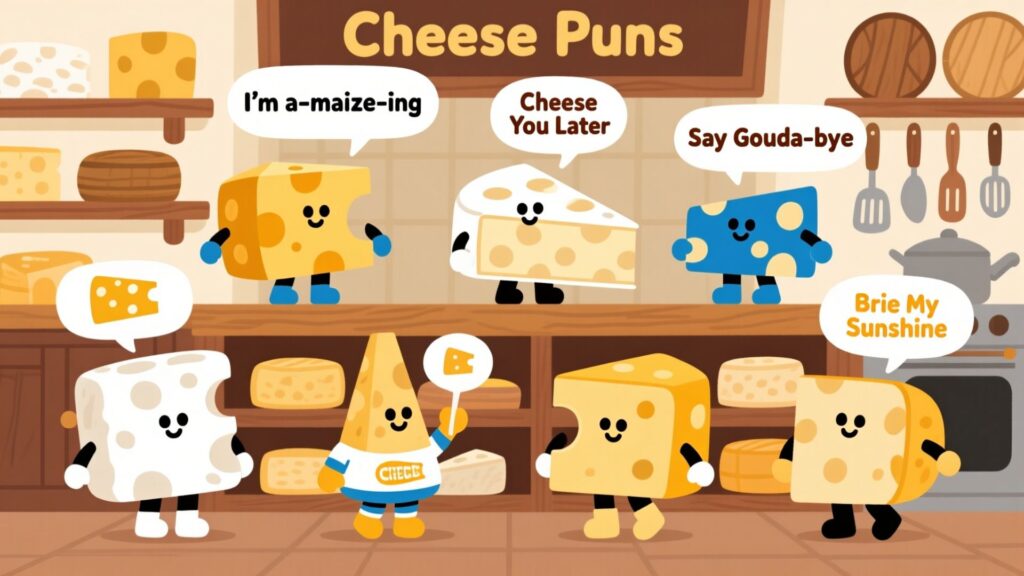 258 Cheesy Cheese Puns That Will Make You Love Cheese Even More