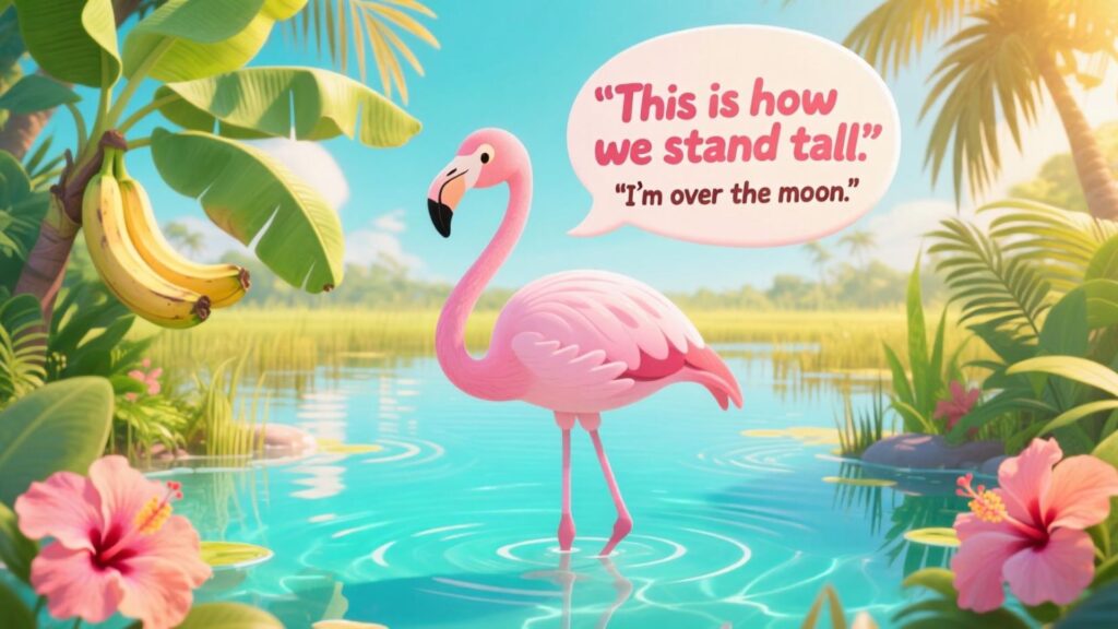 Flamingo Puns