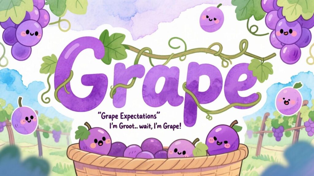 Grape Puns
