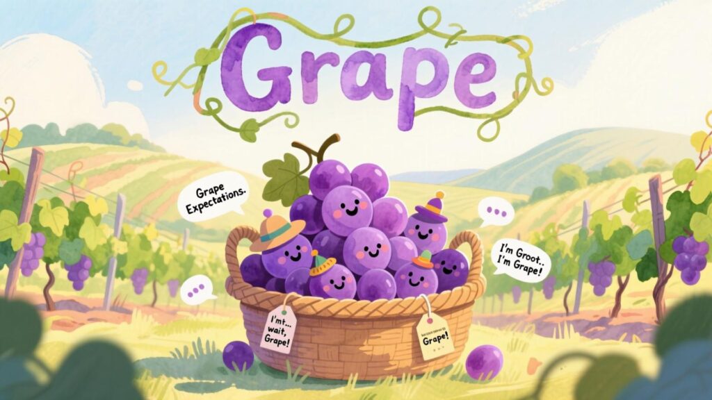 Grape Puns