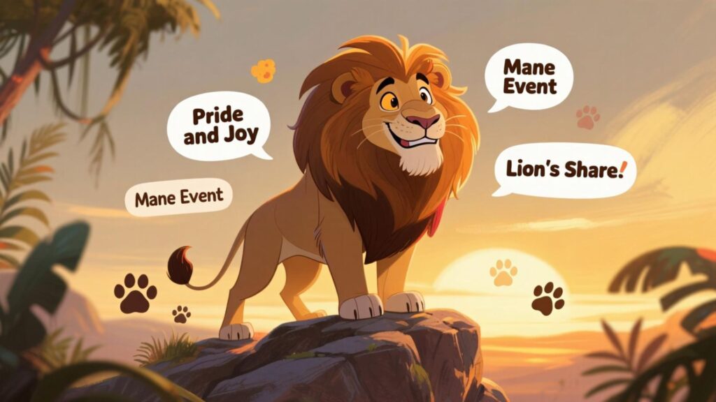 Lion Puns