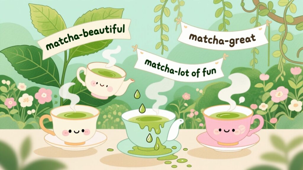 Matcha Puns