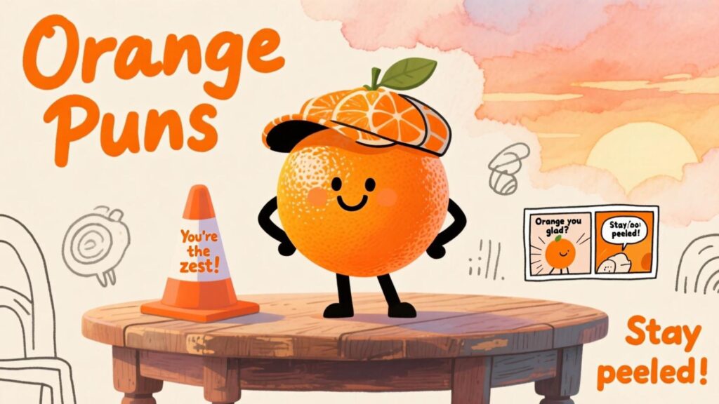 265 Hilarious Orange Puns and Jokes to Brighten Your Day
