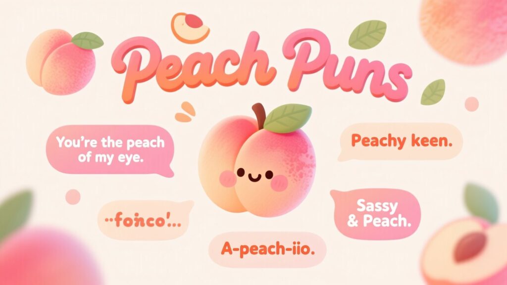 Peach Puns