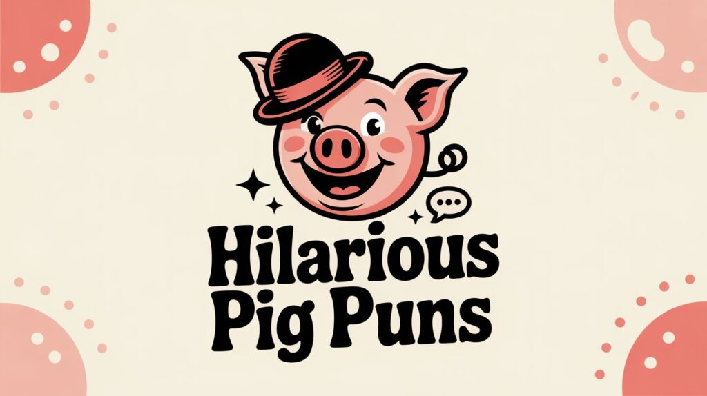 250 Hilarious Pig Puns That Will Make You Laugh Out Loud