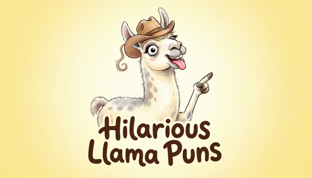 Hilarious Llama Puns