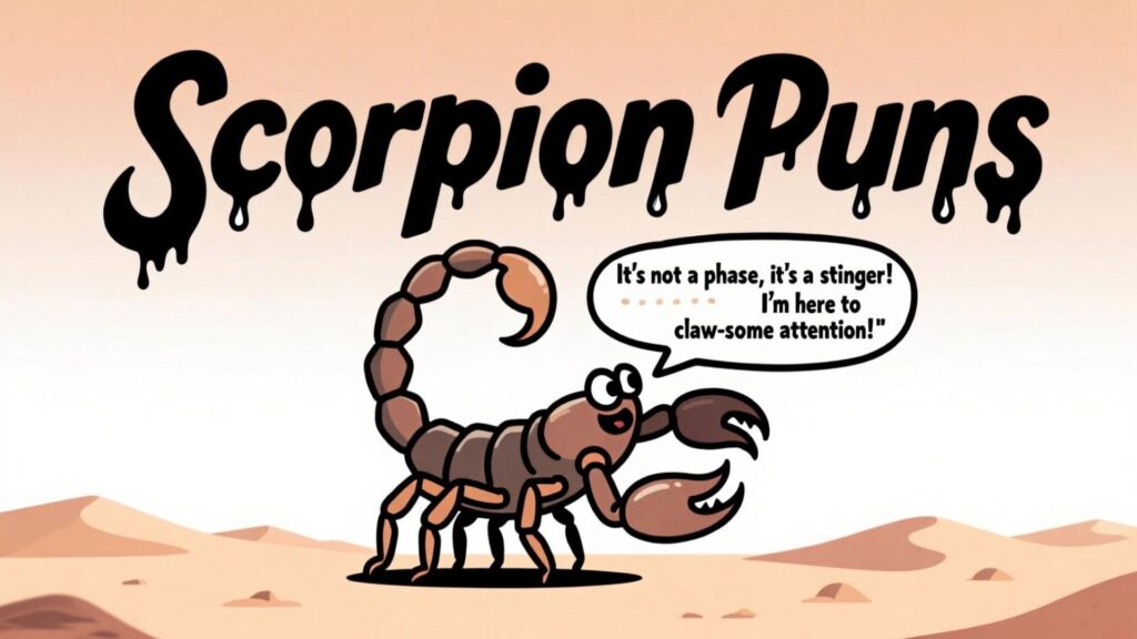 Scorpion Puns