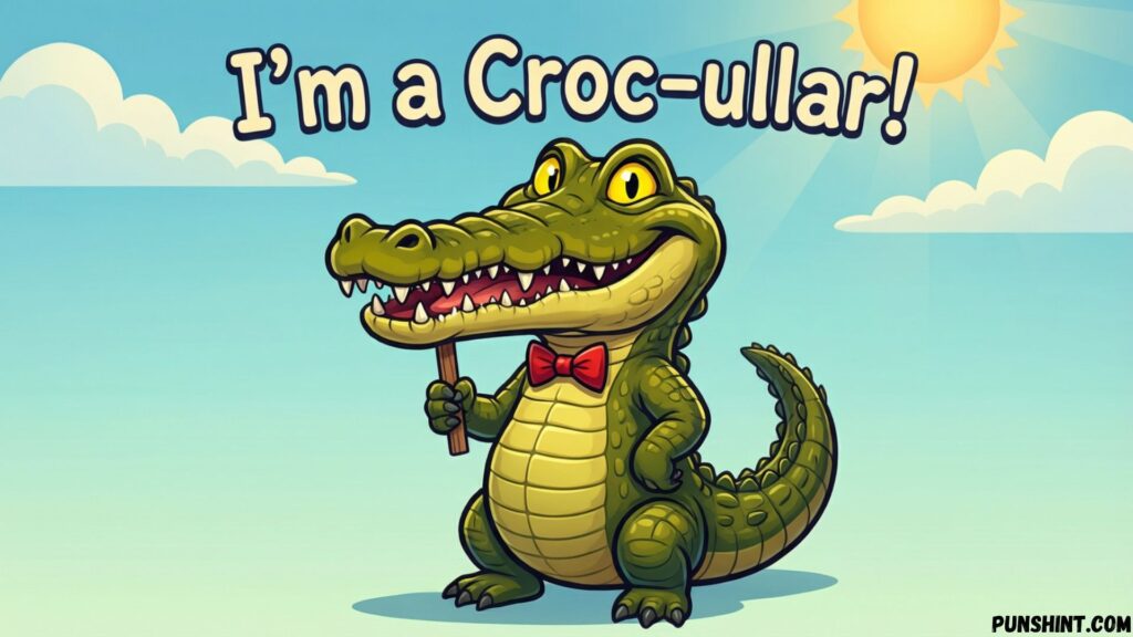 Crocodile Puns