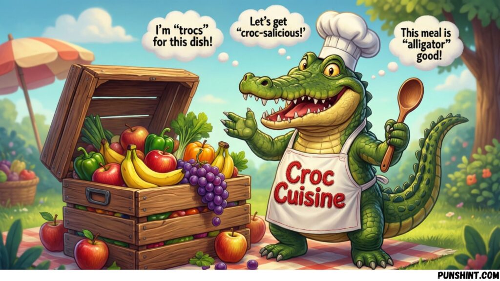 Crocodile Puns