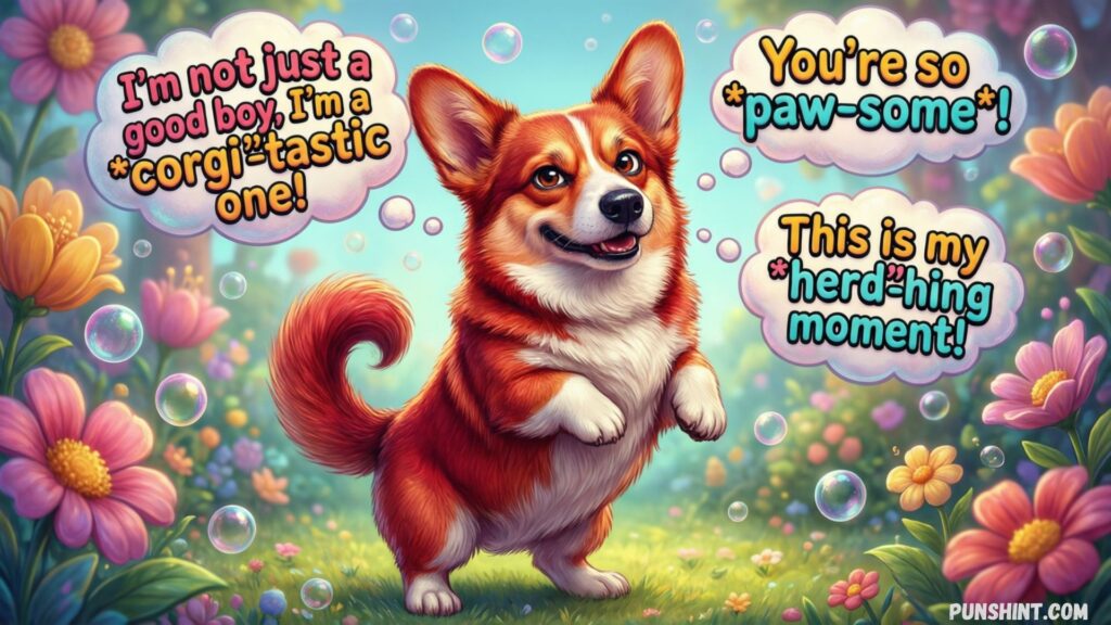 Corgi Puns
