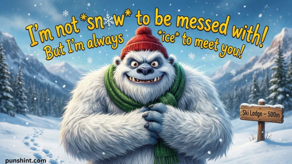 Hilarious Yeti Puns