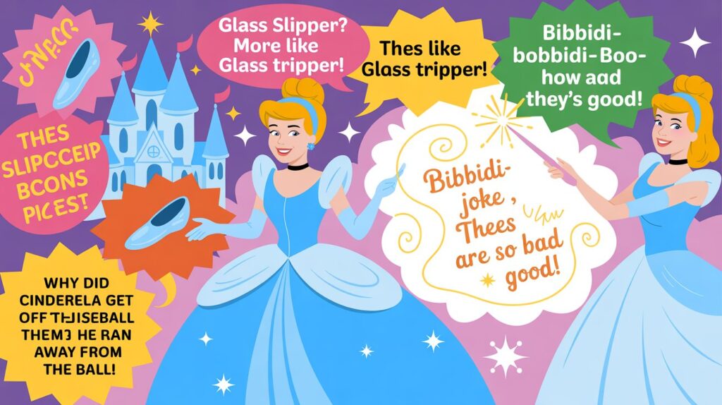 Cinderella Puns