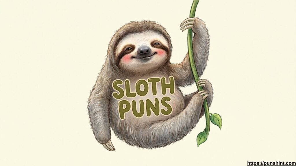 Sloth Puns